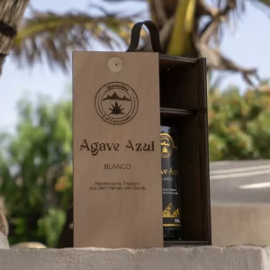 Geschenk-Bundle: Agaven-Spirituose (Blanco) mit Box